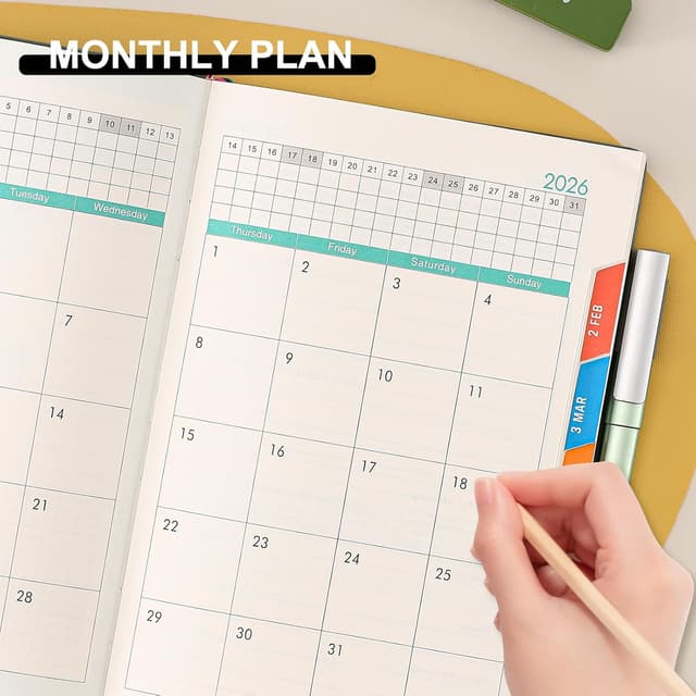 Thumbnail 6 de Donfulfip 2026 Agenda A5 una pagina al giorno