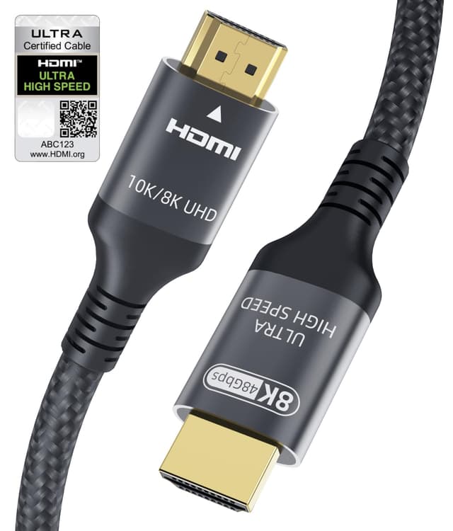 Thumbnail 6 de Cavo HDMI 2.1 10K/8K da 1 m certificato 48 Gbps con Ethernet eARC CEC
