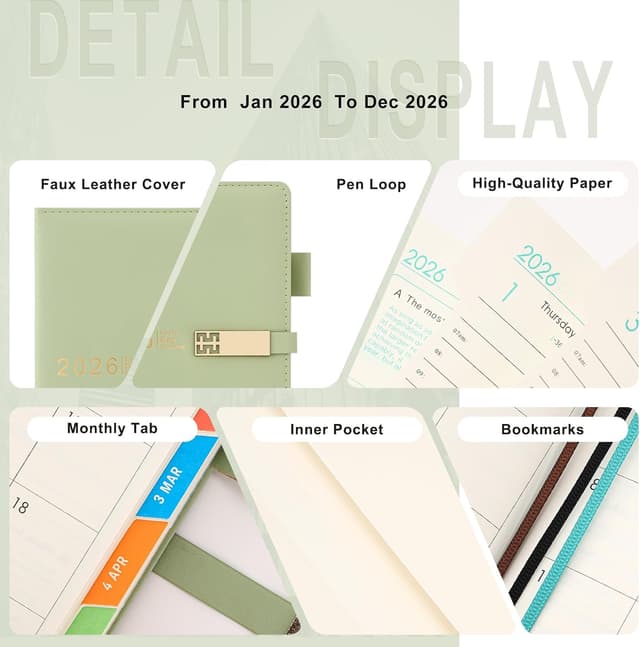 Thumbnail 5 de Agenda 2026 A5 un día por página