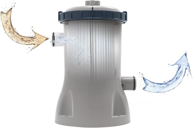 Detalle de Bestway pompe filtrante 2006 l/h (40 W) pour piscine, connecteur 32 mm