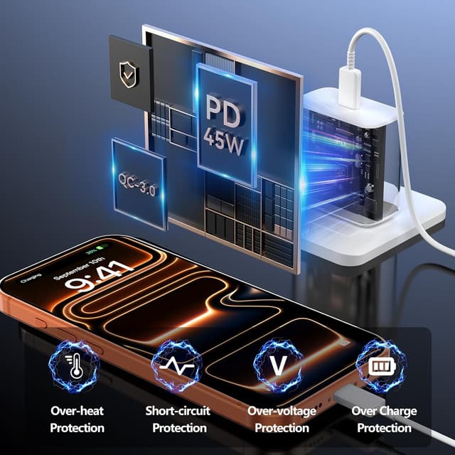 Thumbnail 5 de iPhone 17 Pro Max 45W Fast Charger