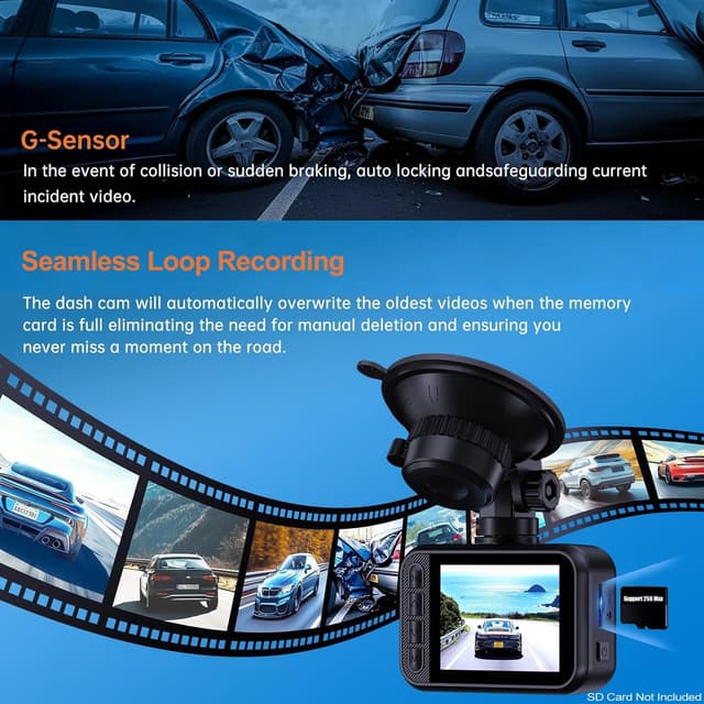 Thumbnail 4 de E-YEEGER S60 2.5K Dash Cam