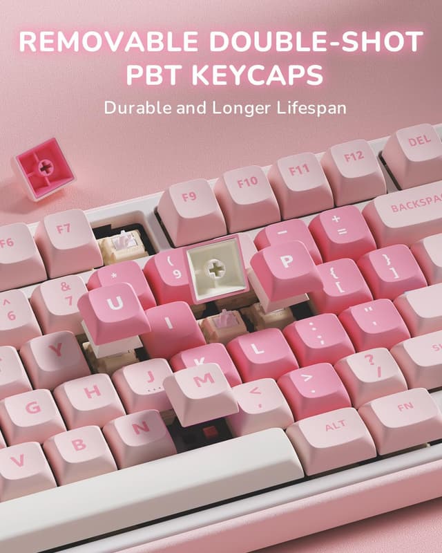 Thumbnail 5 de RK ROYAL KLUDGE R75 75% mechanical keyboard with knob