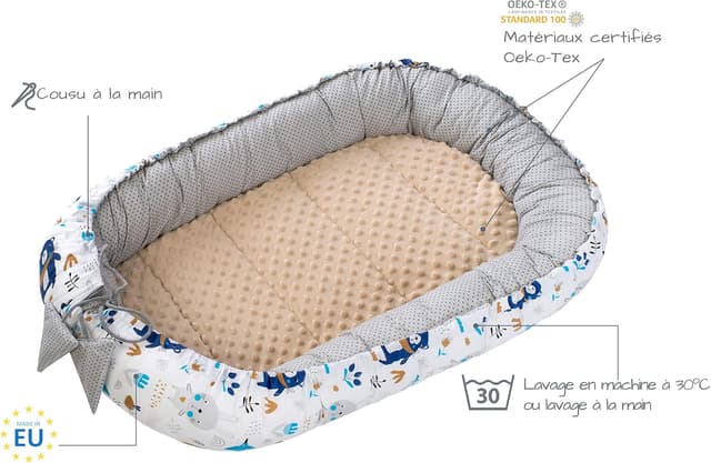 Thumbnail 5 de Medi Partners Réducteur de lit bébé 100x60x15cm