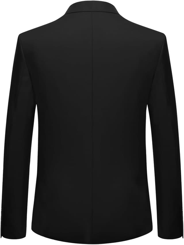 Detalle de Allthemen Costume Homme slim fit deux pièces uni en polyester/viscose