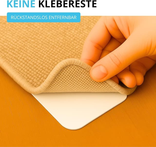 Detalle 1 de WIETRE Anti-Rutsch-Pads 8er Set für Teppich