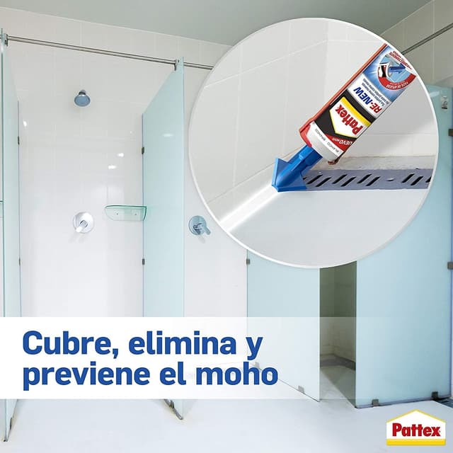 Thumbnail 4 de Pattex RE-NEW silicona blanca para sanitarios 280 ml 🛠