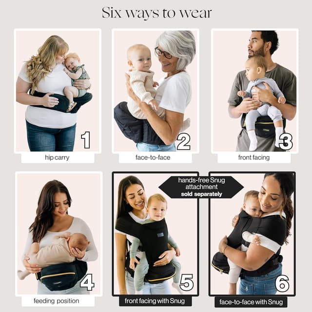 Thumbnail 4 de Tushbaby Original Hip Seat 45 lbs Carrier