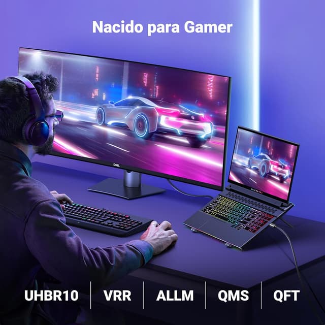 Thumbnail 2 de UGREEN Cable USB C a DisplayPort 2.1 - Calidad 16K 🔌