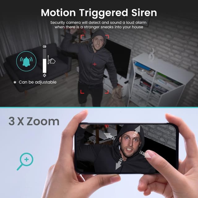 Thumbnail 4 de litokam indoor camera 2K Smart pet camera