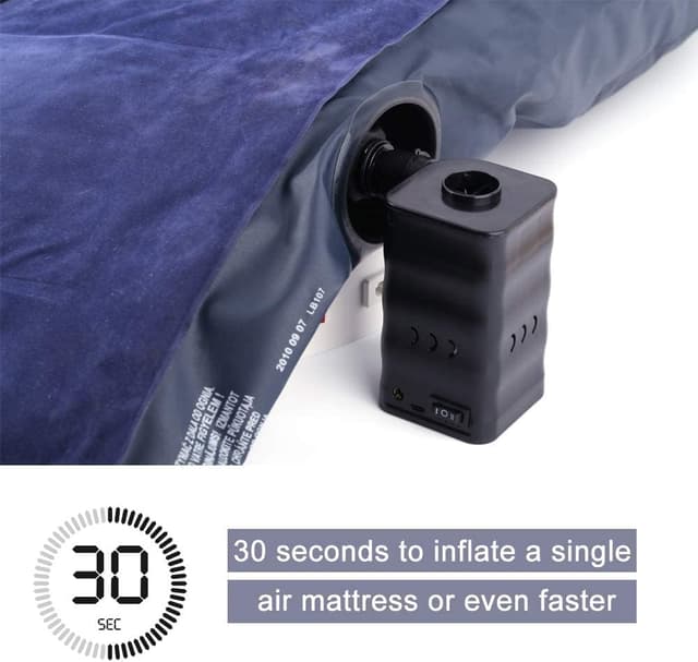 Detalle de Woowind Kona Air Rechargeable Electric Pump (4.5kPa) for Inflatables – with 5 Nozzles