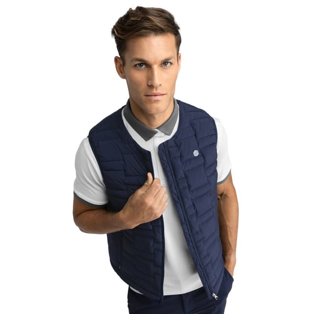 Imagen de Siroko Chaleco golf insulado hombre Royal ⛳ en OfertitasTOP