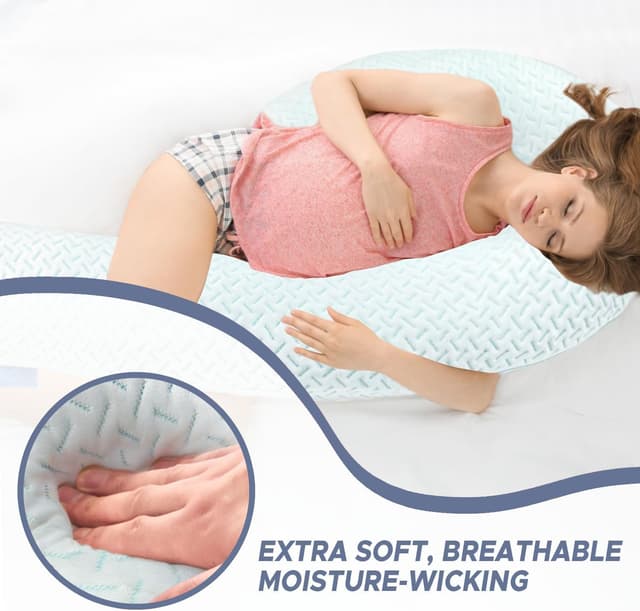 Detalle de SCHNAUZER HOME Schwankissenbezug Kühlend 49x26