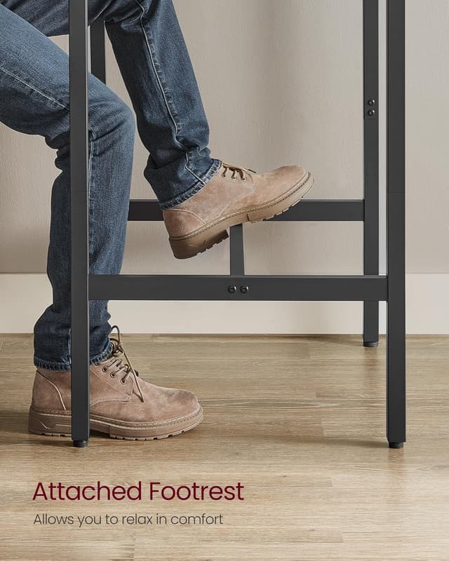 Thumbnail 4 de VASAGLE LBT035K01 square tall bar table 60×60 cm