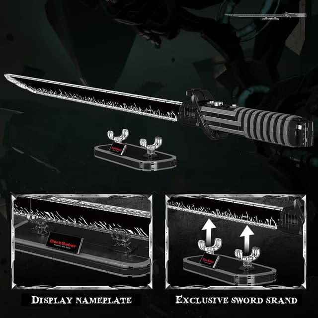 Detalle de Mould King 10138 épée en blocs, 885 pièces