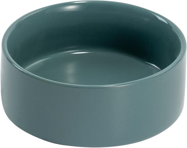 Imagen de SPUNKYJUNKY Keramik Hundenapf 400 ml Dunkelgrün en OfertitasTOP