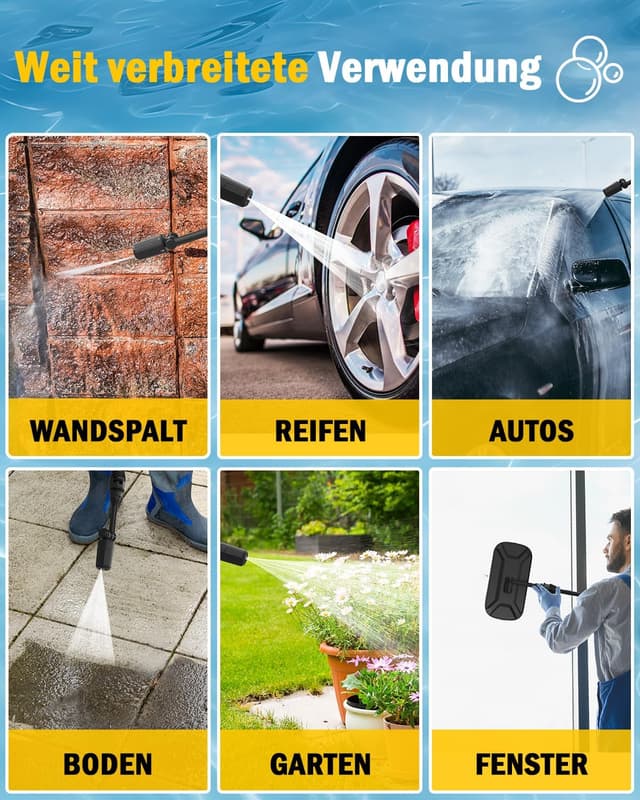 Detalle 2 de Idropulitrice 100 bar 480 l/h con ugello 5 in 1