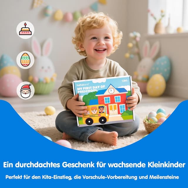 Thumbnail 6 de hahaland Quiet Book Busy Board ab 1 Jahr