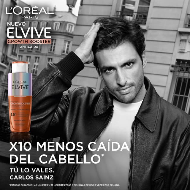 Thumbnail 1 de L'Oréal Elvive Growth Booster Champú Anticaída Sin Sulfatos 💆♀️