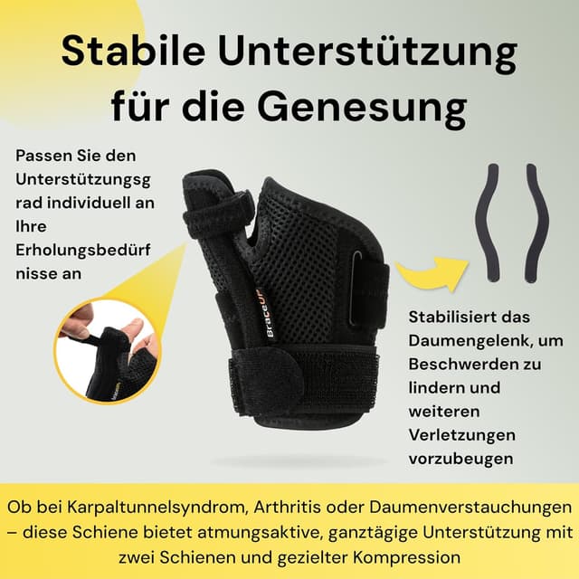 Detalle 2 de BraceUP Daumenschiene für Daumenstütze