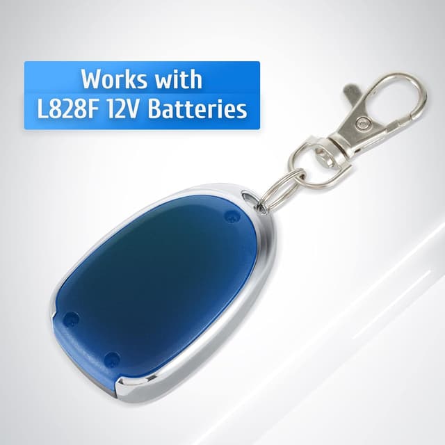 Detalle de CO-Z WSR1 Funk-Fernbedienung (4 Tasten) für Schiebetorantriebe