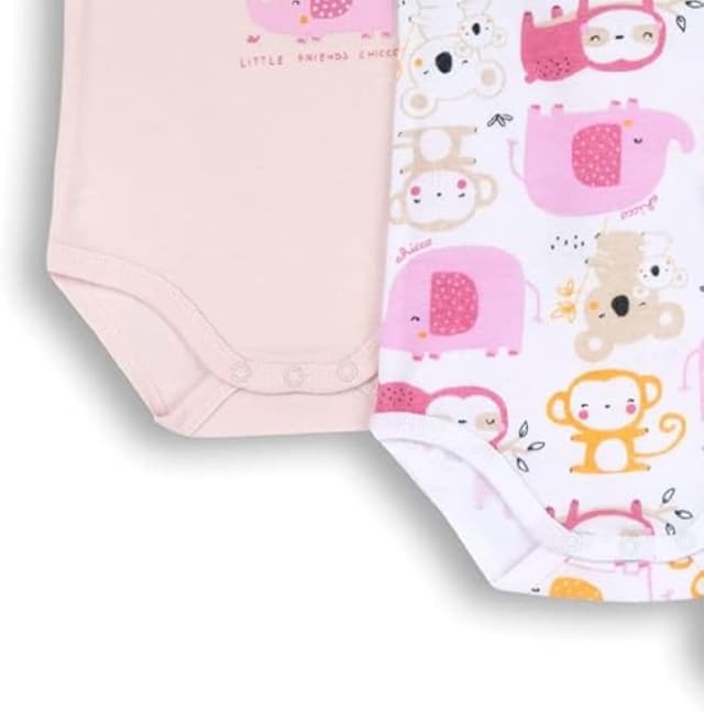 Detalle 2 de Ensemble body bébé fille Chicco 4 bodies