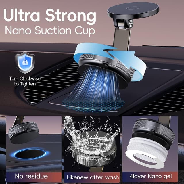 Thumbnail 5 de Magnetic Phone Holder 2026 360°