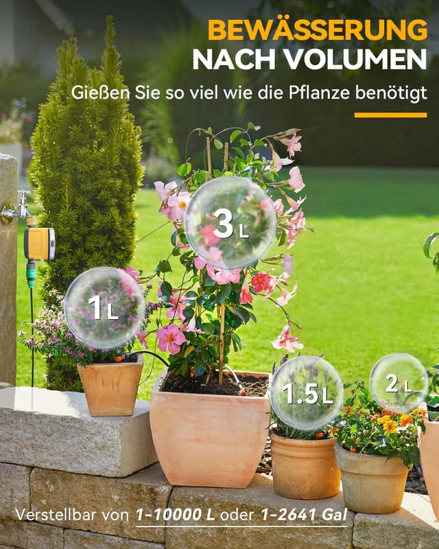 Thumbnail 5 de RAINPOINT Centralina Irrigazione WiFi 2.4 GHz per giardino 🌱