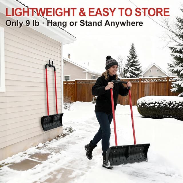 Thumbnail 5 de 30” Snow Shovel for Fast Snow Removal ⚙