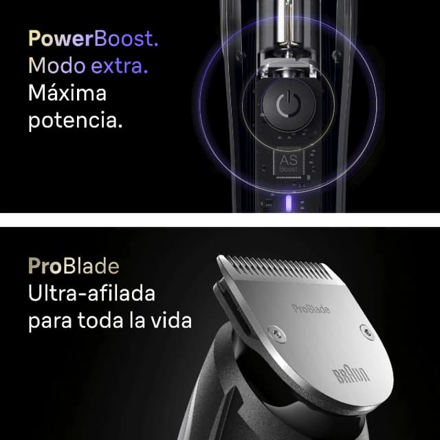 Thumbnail 3 de Braun Series 9 BT9520 recortadora +7 accesorios ✂