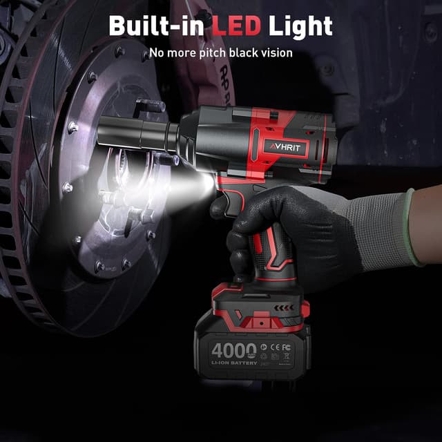 Thumbnail 5 de Avhrit Cordless Impact Wrench 1600 N.m