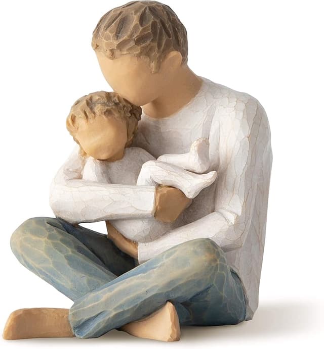 Detalle de Enesco Willow Tree Figura Padre e Hijo Home Deco 🏺