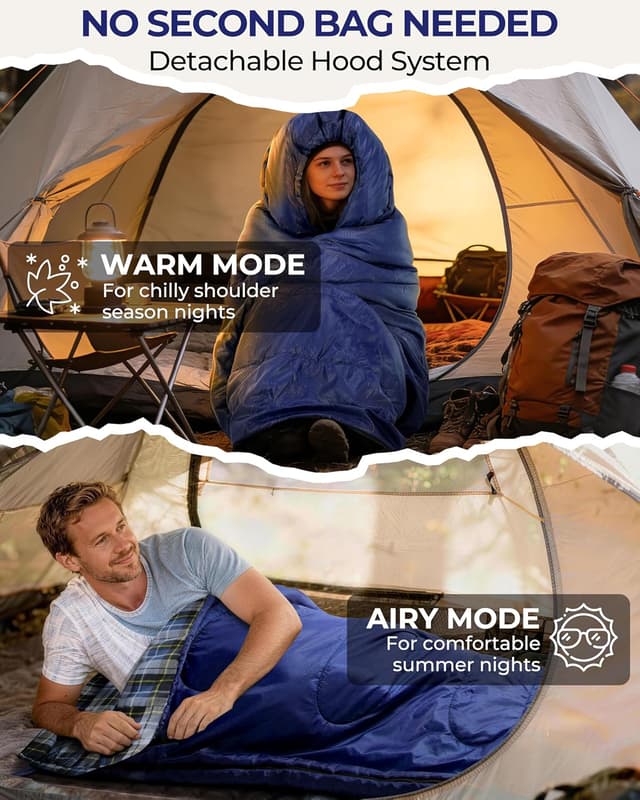 Thumbnail 2 de Sportneer Flanella Sacco a Pelo 220 x 85 cm