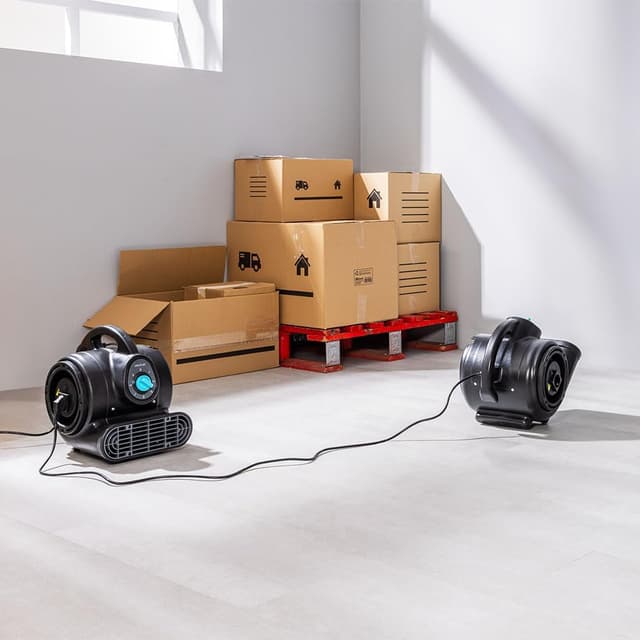 Detalle de Cecotec Blowindustry 2000 Flowfloor ventilatore essiccatore per moquette, 200 W, 3 velocità e flusso 1150 m³/h