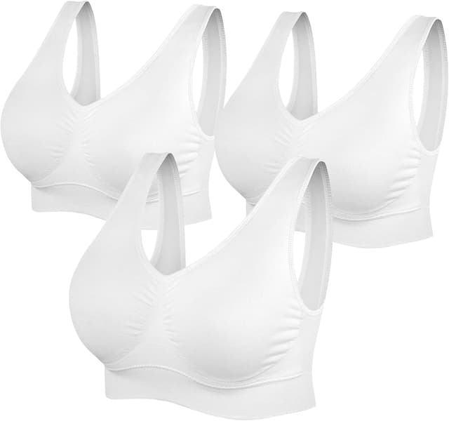 Thumbnail 6 de SIMIYA Damen Bustier ohne Bügel – gepolstertes Schlaf- & Sport-BH mit mittlerer Stützung