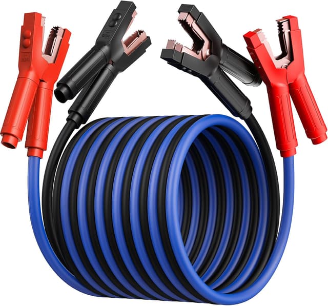 Imagen de 0AWG x 30Ft Heavy Duty Jumper Cables 1000A en OfertitasTOP