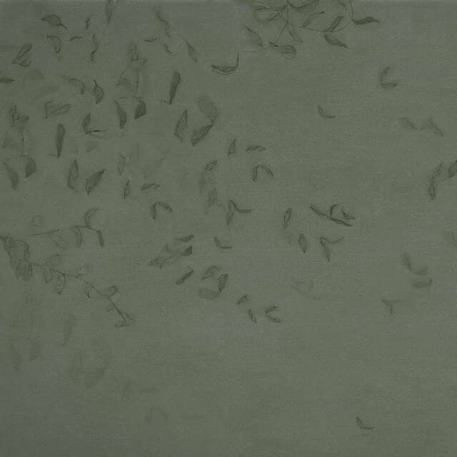 Detalle de Coordonne Leaves Reflection Rest Time — Mural 🖼