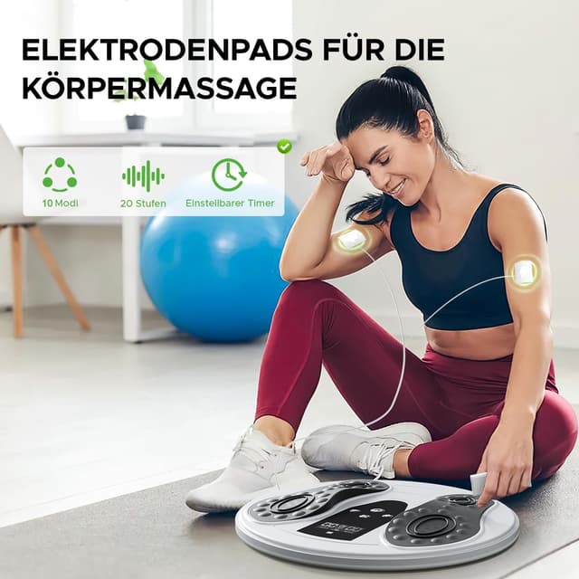 Thumbnail 6 de Medic Durchblutungsstimulator 660 + 850 nm: EMS/TENS Fußmassagegerät für Durchblutung & Regeneration