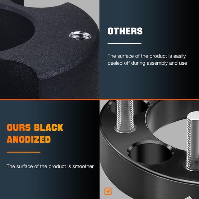 Thumbnail 4 de Nilight 2" 5x5.5 Wheel Spacers 71.5mm