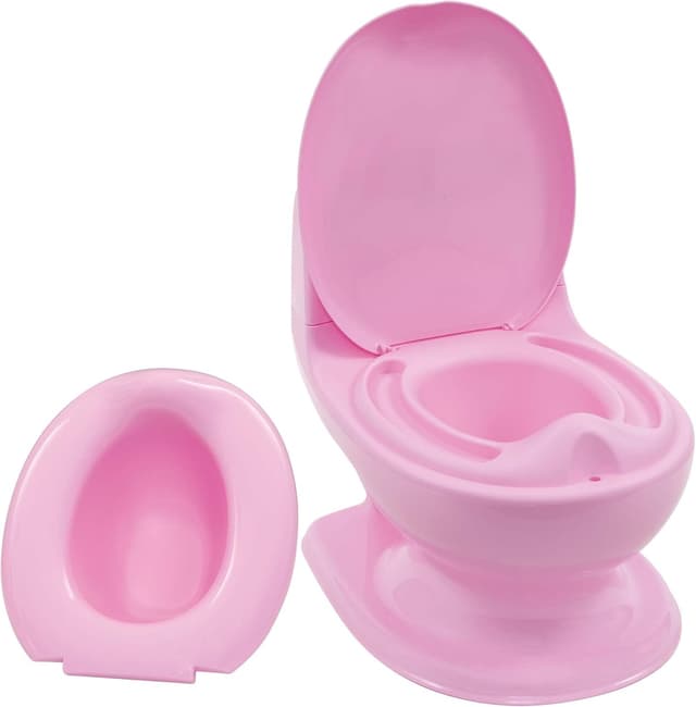 Detalle de Nuby My Real Potty pot d'apprentissage rose 18+ mois