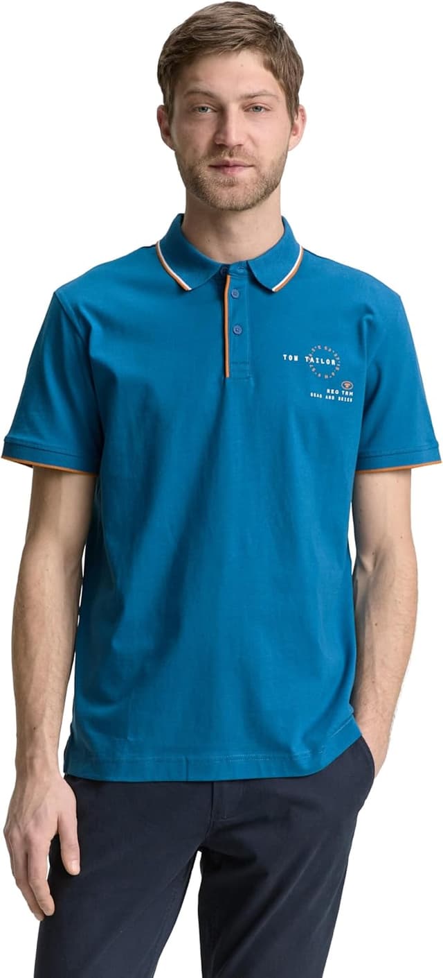 Thumbnail 6 de TOM TAILOR 1046795 Polo da uomo: tessuto leggero e stile da indossare tutti i giorni