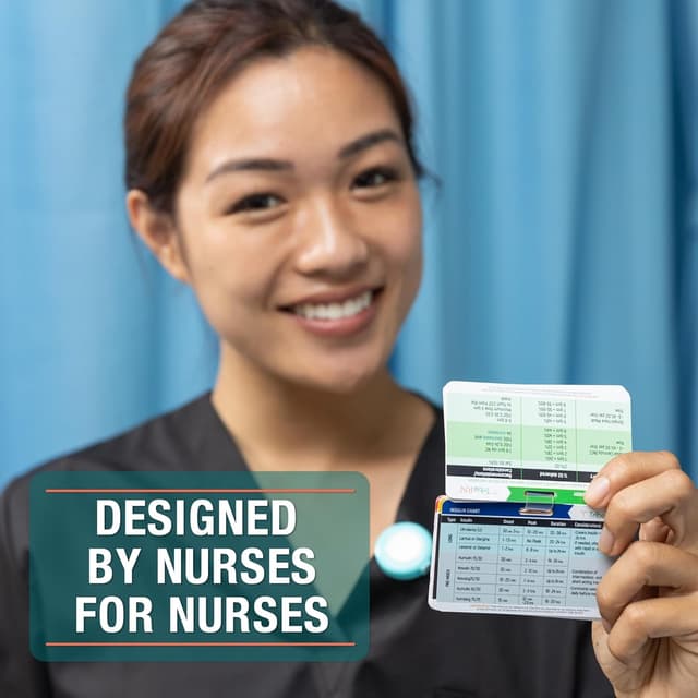 Detalle de Badge Guru 2.0 by Tribe RN — 49 Nursing Reference Cards (Nursing & Med School Cheat Sheet Flash Cards)