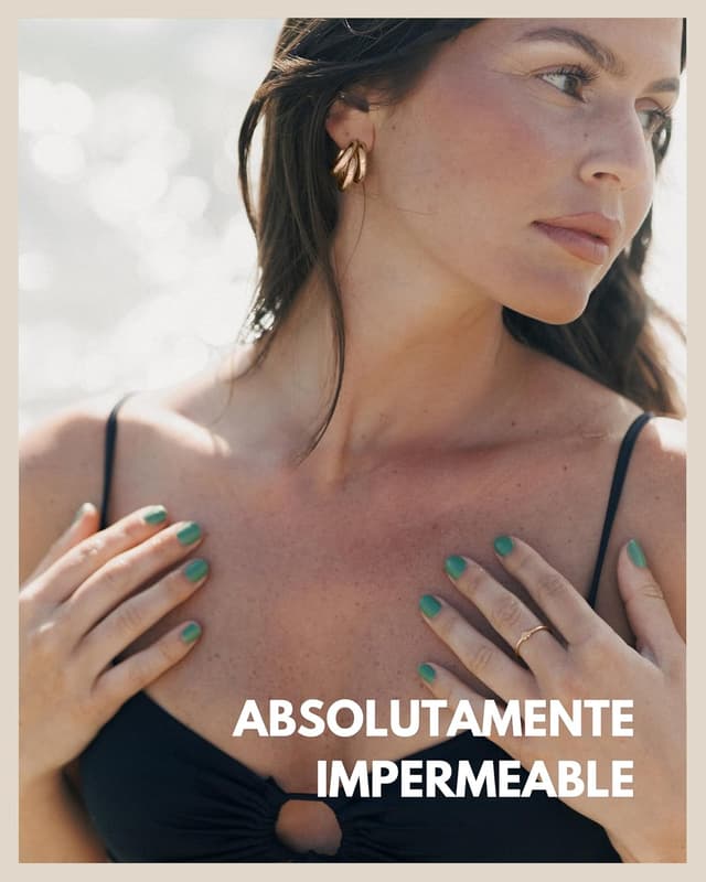 Thumbnail 4 de Aros Triple 20 mm acero inoxidable Oro rosa