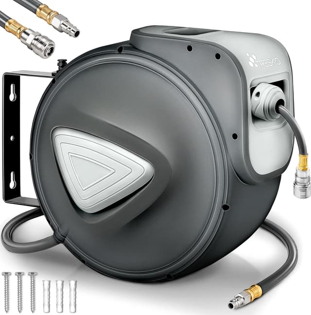 Imagen de TRESKO® Enrouleur tuyau 20 m 🛠en OfertitasTOP