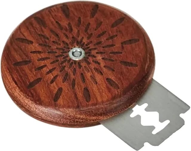 Detalle de Wundermix WunderStyler® Compact – Bäckermesser und Teigmesser aus Holz zum Einschneiden von Brot & Baguette