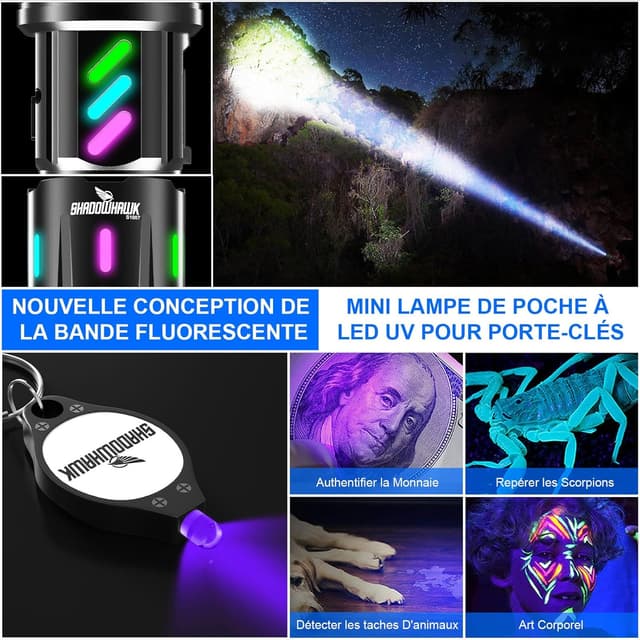 Detalle 2 de Shadowhawk S1007 1 000 000 lúmenes