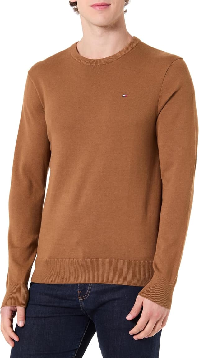 Detalle de Tommy Hilfiger Pullover Essential Cotton Rundhals