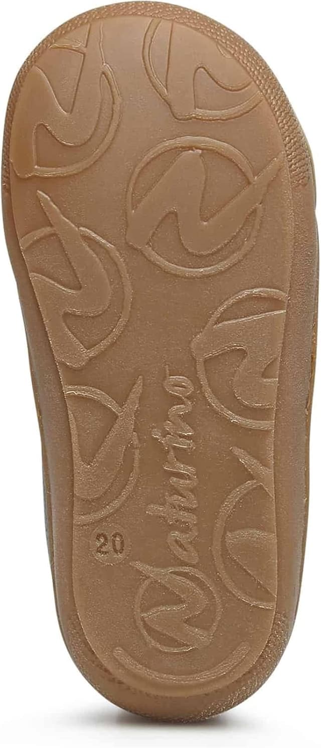 Detalle de Naturino Lauflernschuhe aus Leder mit Wollfutter – Lauflernhilfe mit Schnürung