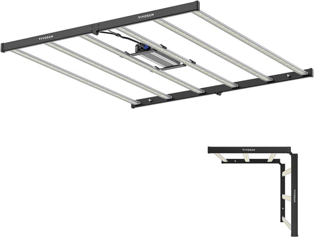 Detalle de VIVOSUN VSFL6450 Grow lampada LED 645 W a spettro completo, pieghevole e dimmerabile