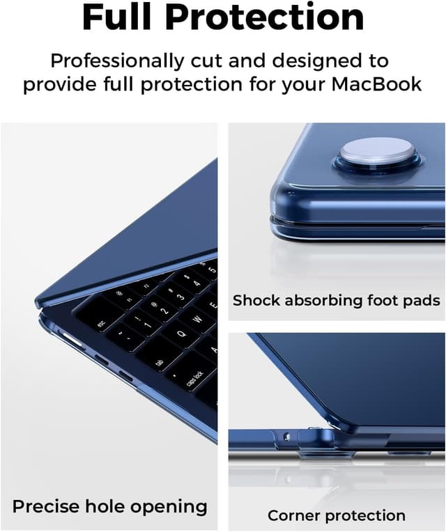 Detalle 2 de BlueSwan MacBook Air 13 Hülle mit Snap Case